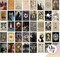 Witchy Home Wall Decor – 40PCS Gothic & Creepy Halloween Witch Art Prints, Vintage Goth Room Posters for Bedroom & Spooky Wall Aesthetic (4x6 inches)